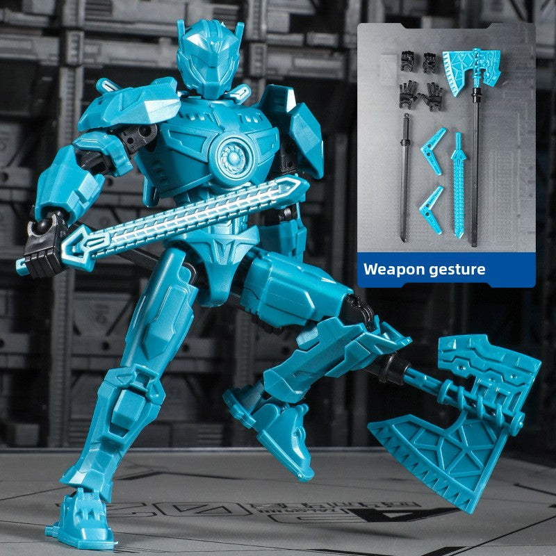 A versatile mecha doll assembly toy