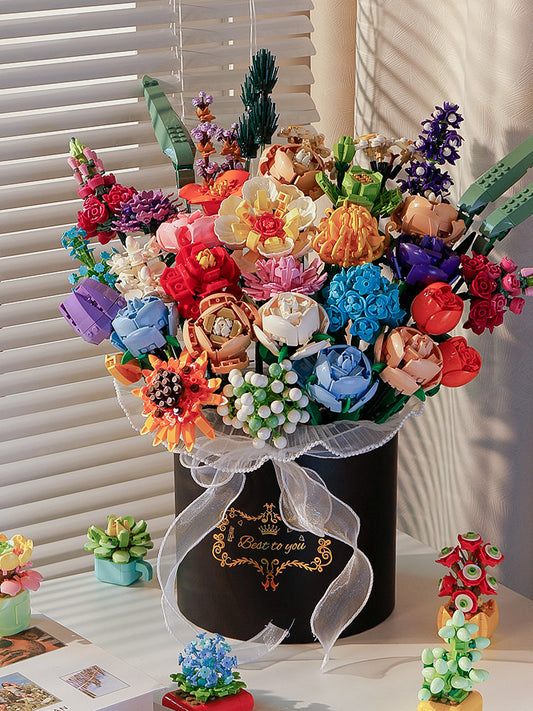 Building Block Flowers – Design 74