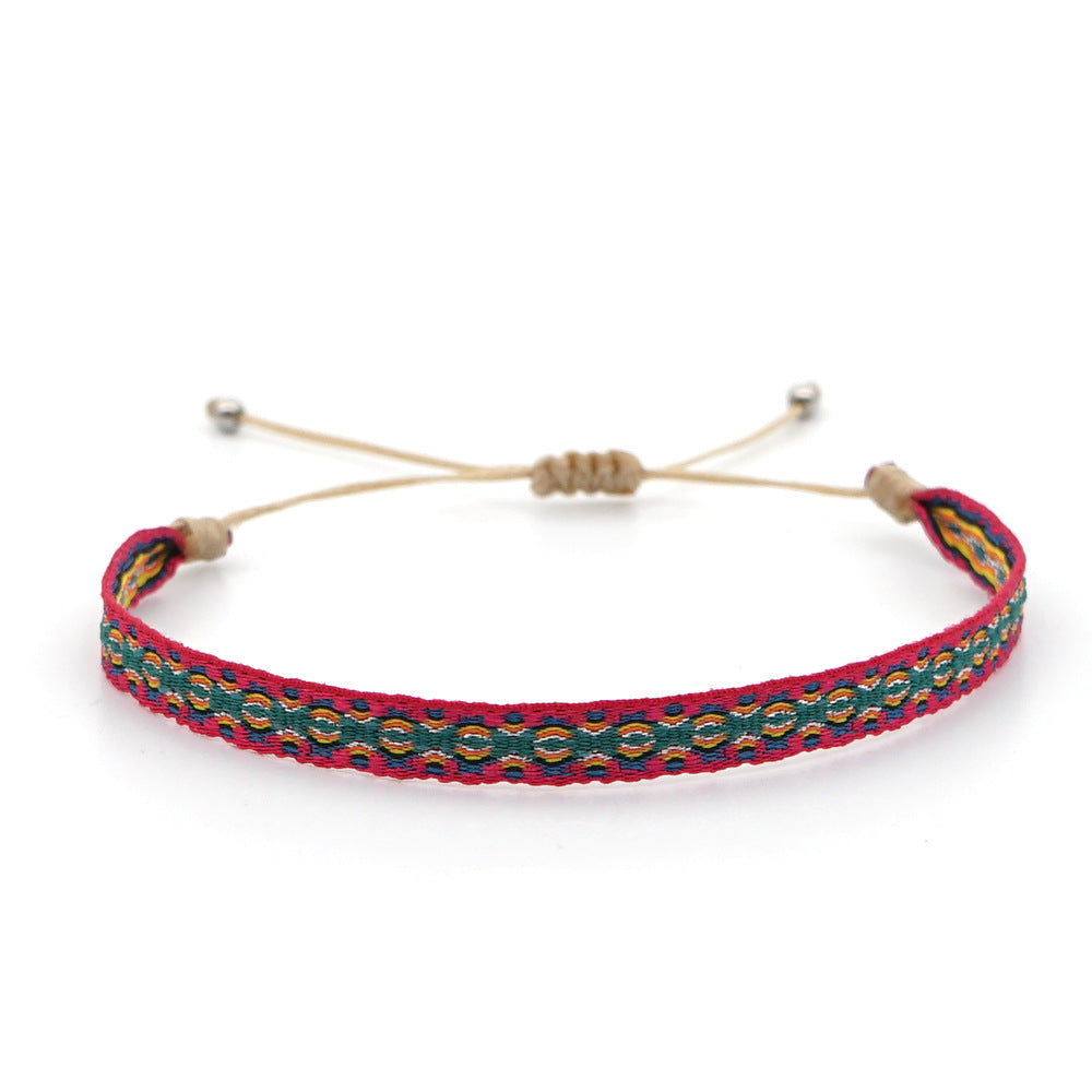 Bohemian Hand-Woven Bracelet