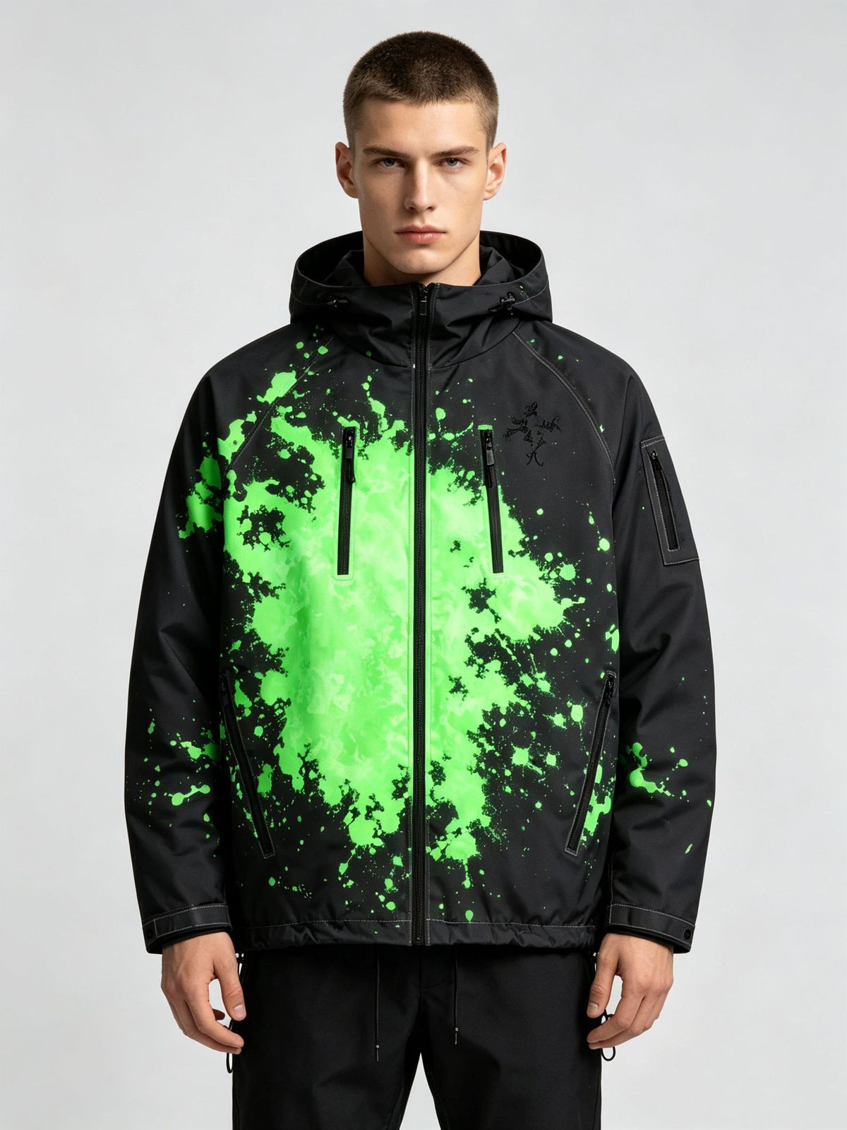 Men's Temperature-Sensitive Hooded Jacket