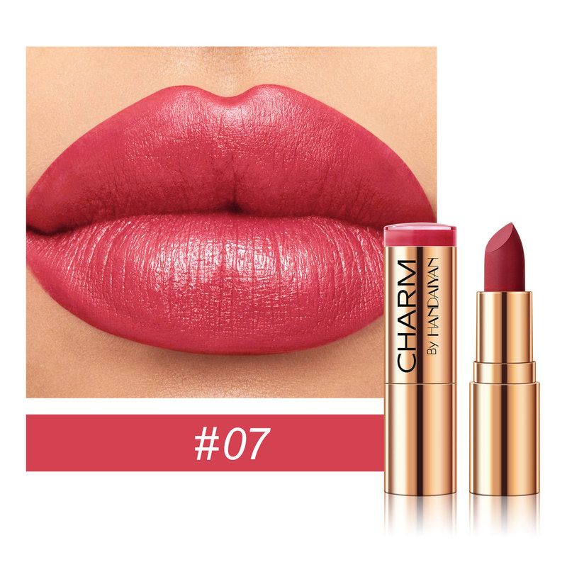 Moisturizing Gold-Tube Lipstick – 8 Shades