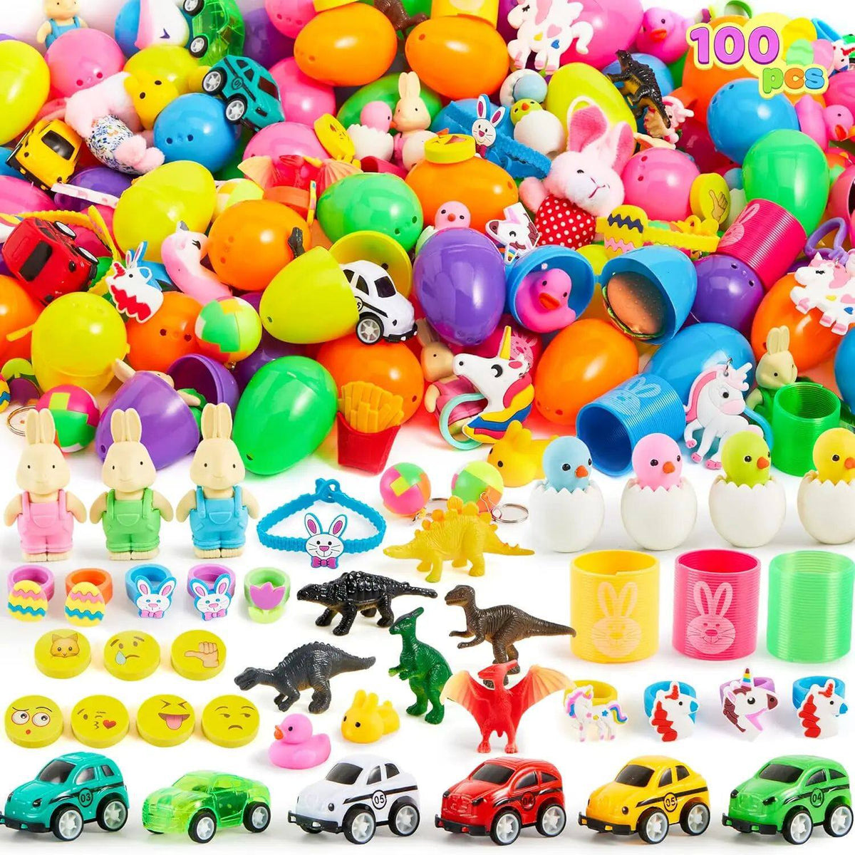 Children's Surprise Eggs with Hidden Toys