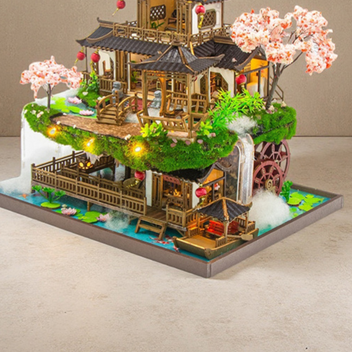 Wooden Puzzle Model