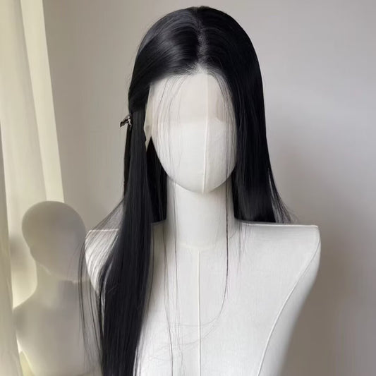 Natural-Look Lace Front Synthetic Wig