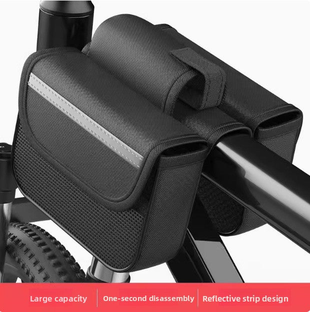 Waterproof Bicycle Handlebar Phone Bag – 2.5L