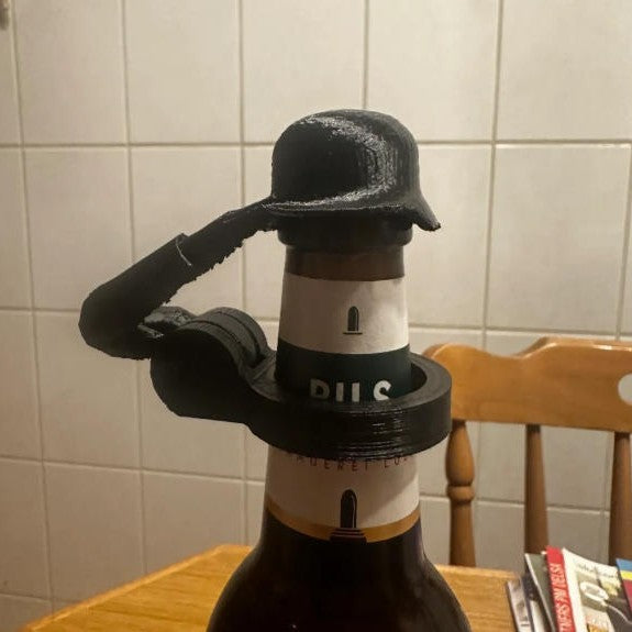 Soldier Salute Beer Bottle Helmet – Classic Edition