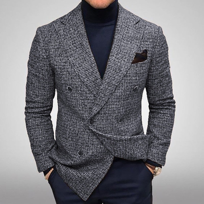 Men's Two-Button Casual Blazer
