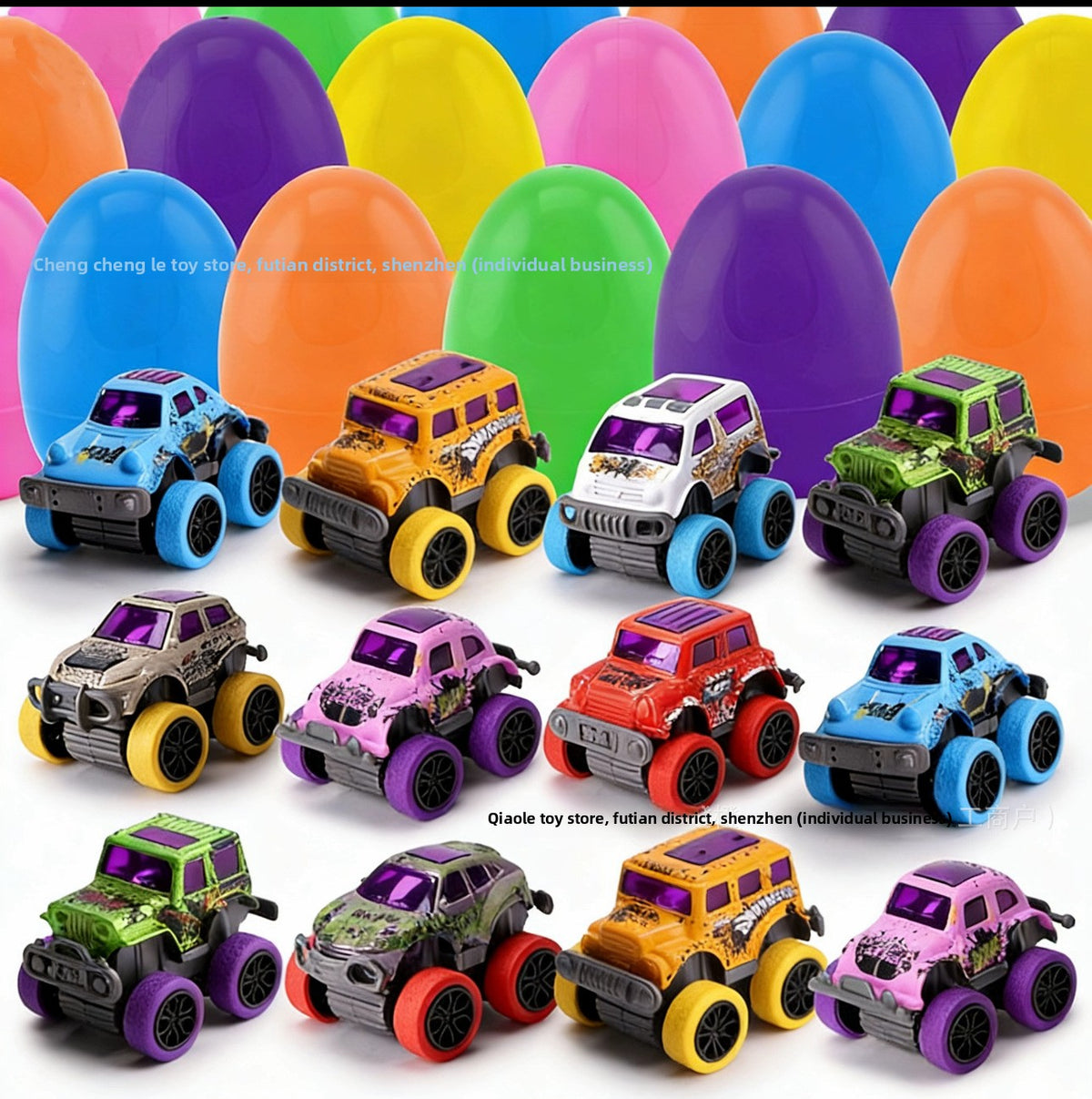 Children's Surprise Eggs with Hidden Toys