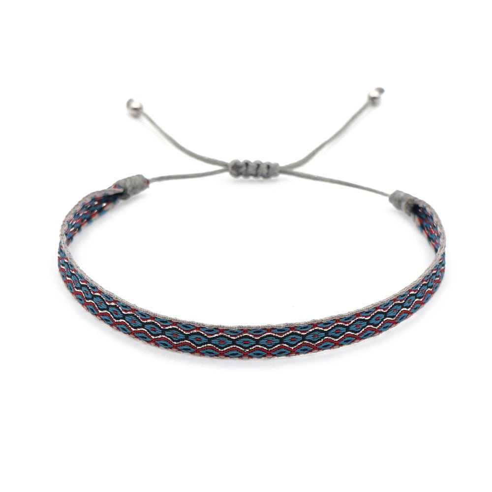 Bohemian Hand-Woven Bracelet