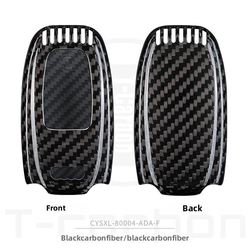 Audi Carbon Fiber Key Fob Protective Cover
