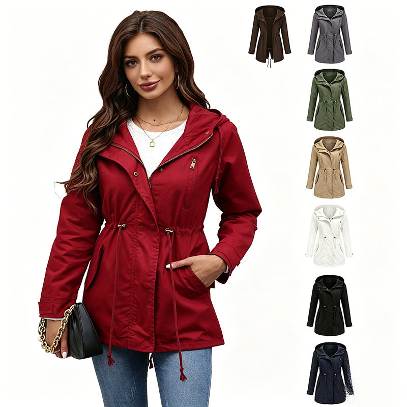 New Women Hooded Coat Coat