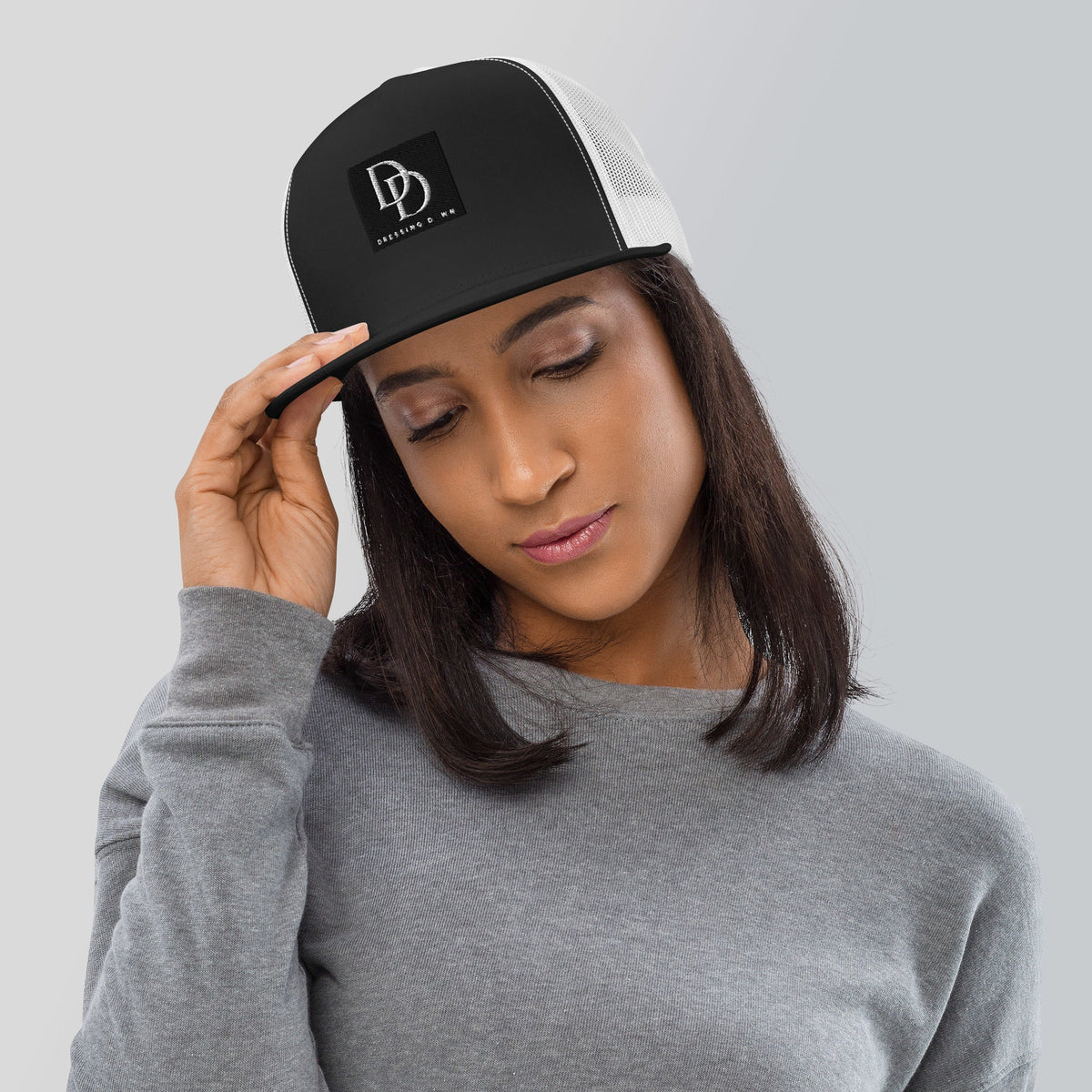 Trucker cap front view