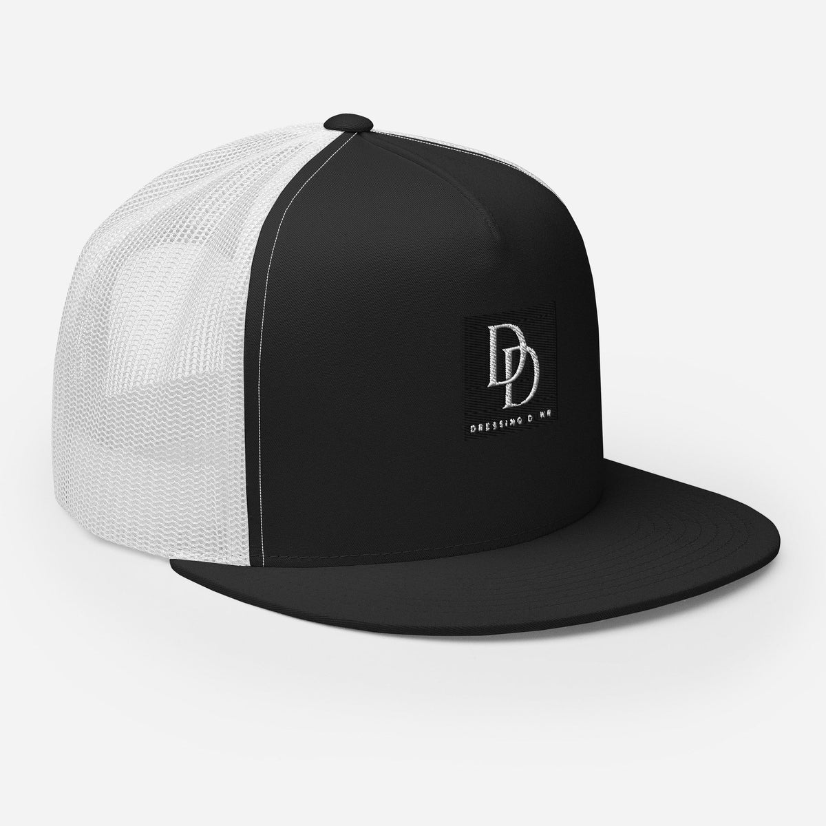 Trucker cap right front view
