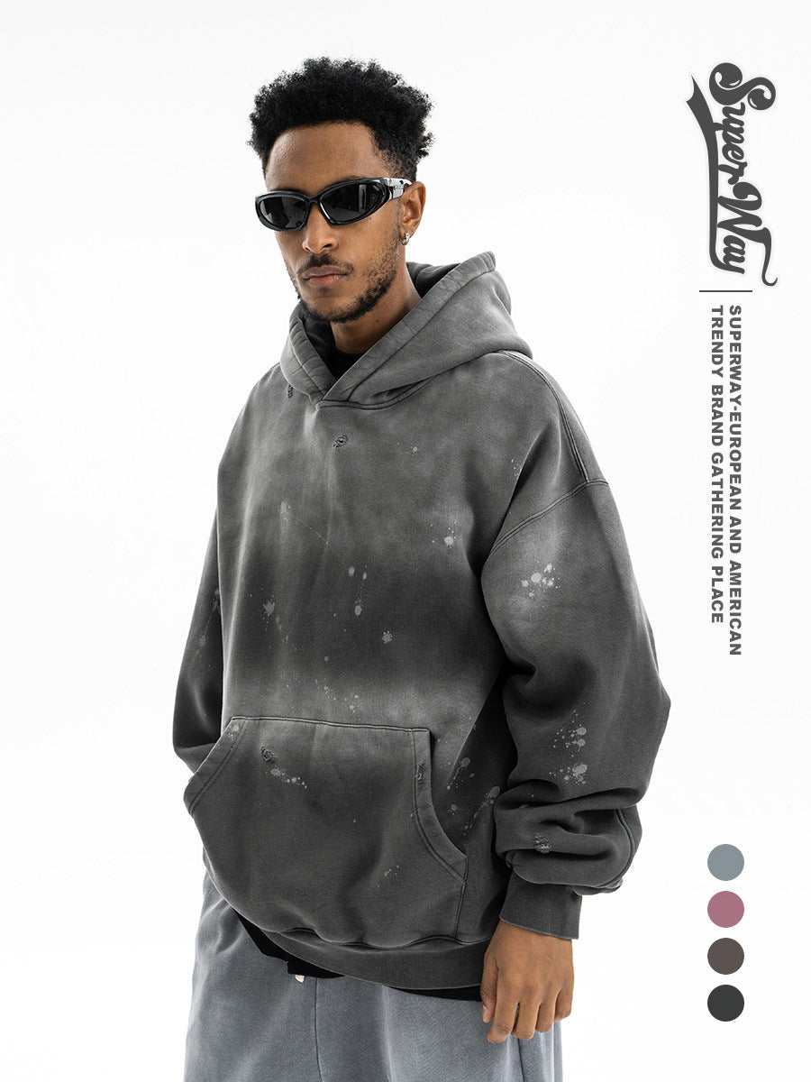 Men's Gradient-Dye Hoodie