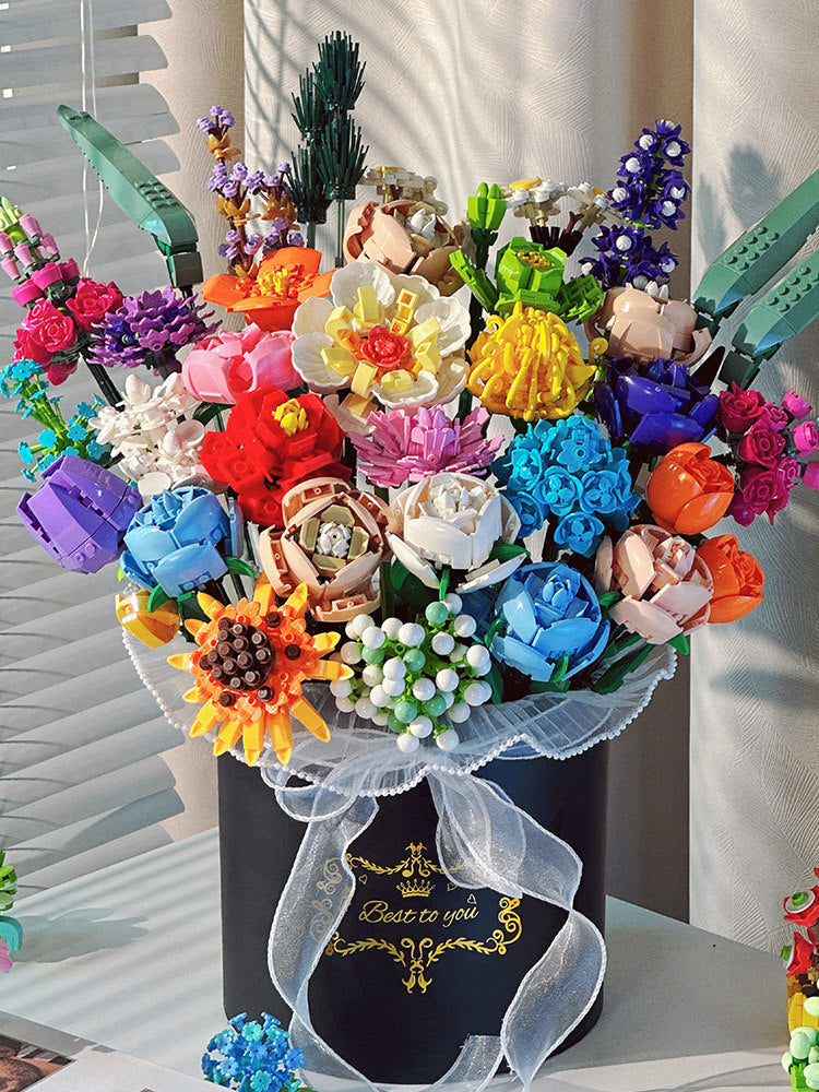 Building Block Flowers – Design 74