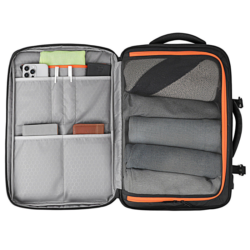Expandable Water-Resistant Business Backpack