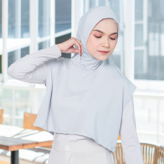 Pullover Hooded Faux Collar Cotton Cap