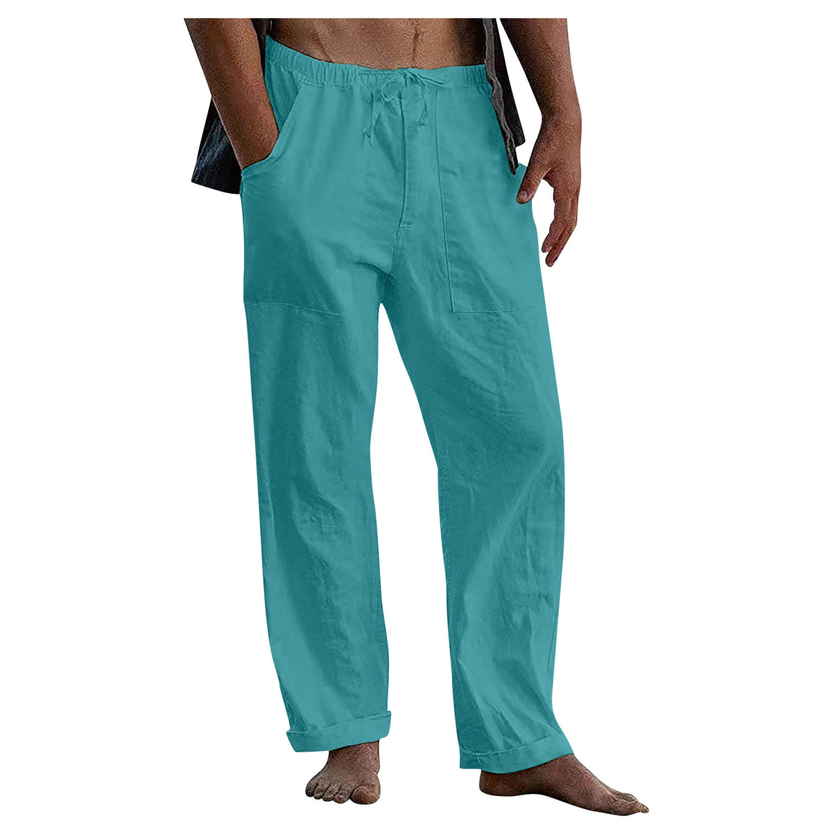 Men's Cotton-Rich Casual Trousers