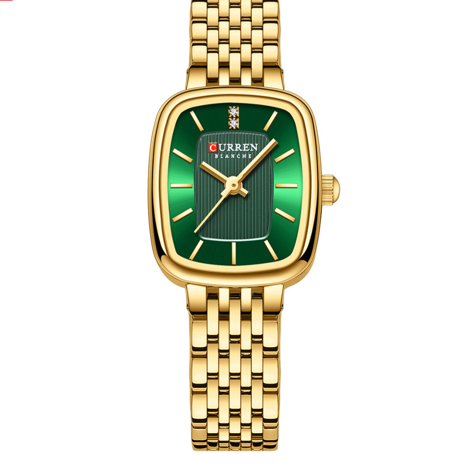 Women's Square Waterproof Quartz Watch