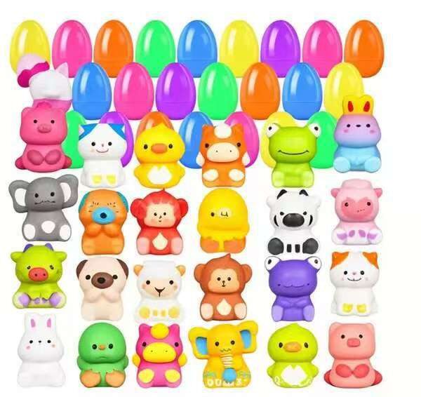Children's Surprise Eggs with Hidden Toys