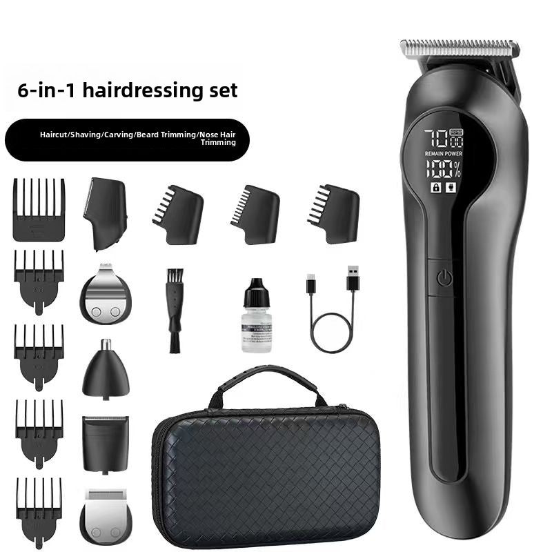 6-in-1 Rechargeable Electric Hair Trimmer