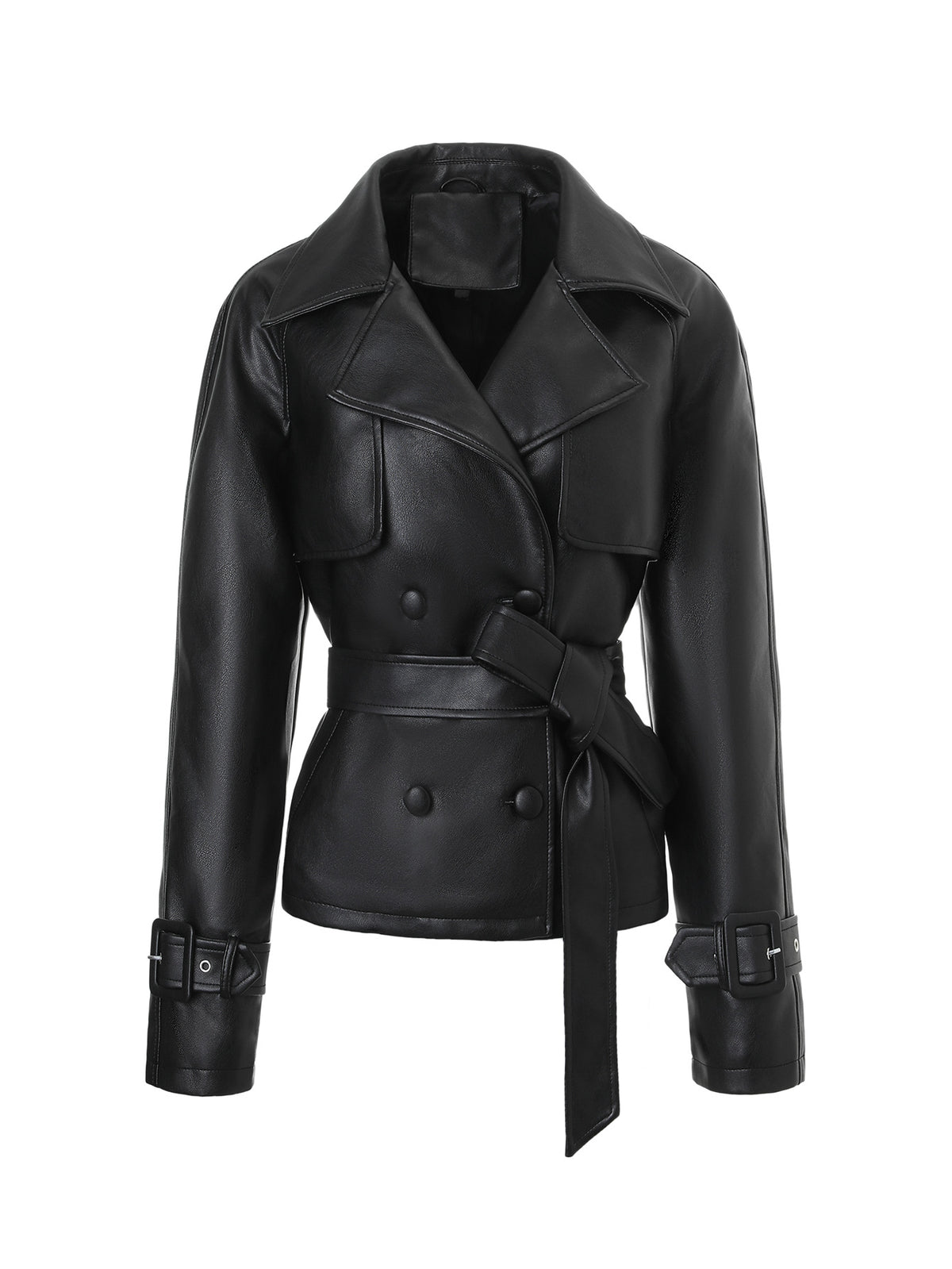 Women's PU Leather Biker Jacket