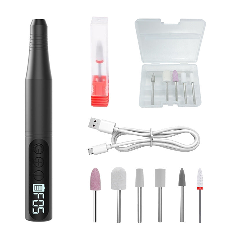 Electric Pen-Style Nail Polishing Machine