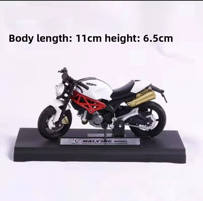 Scale Alloy Motorcycle Model