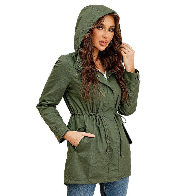 New Women Hooded Coat Coat