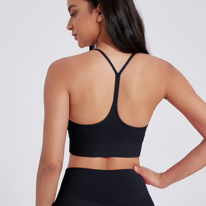 Seamless Y-Back Sports Bra