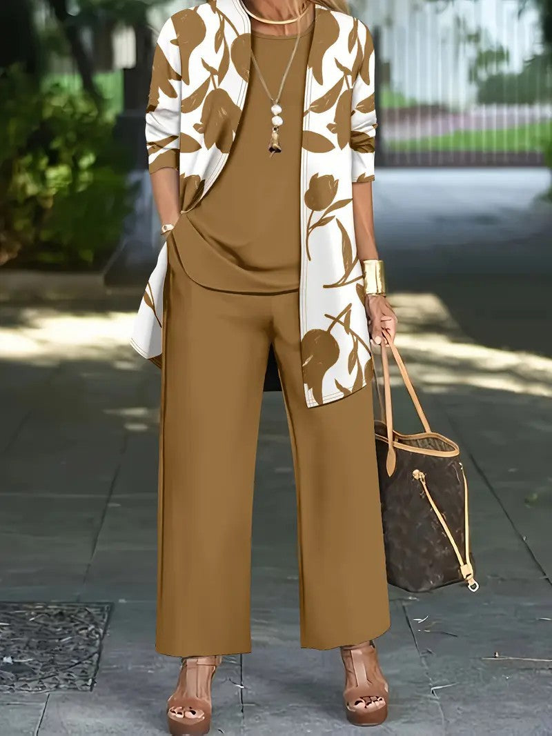 Women's Casual Three-Piece Suit
