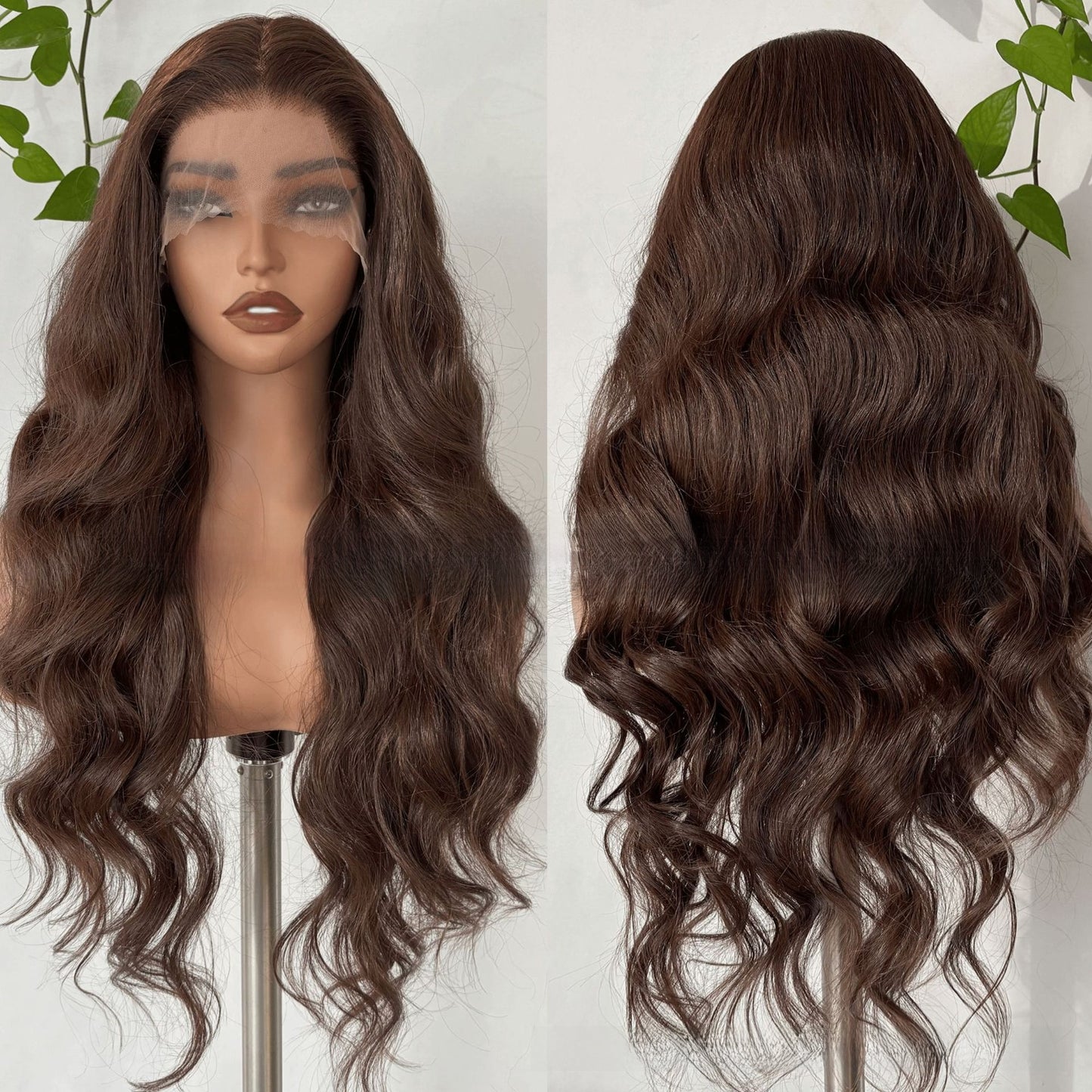 Lace front wig