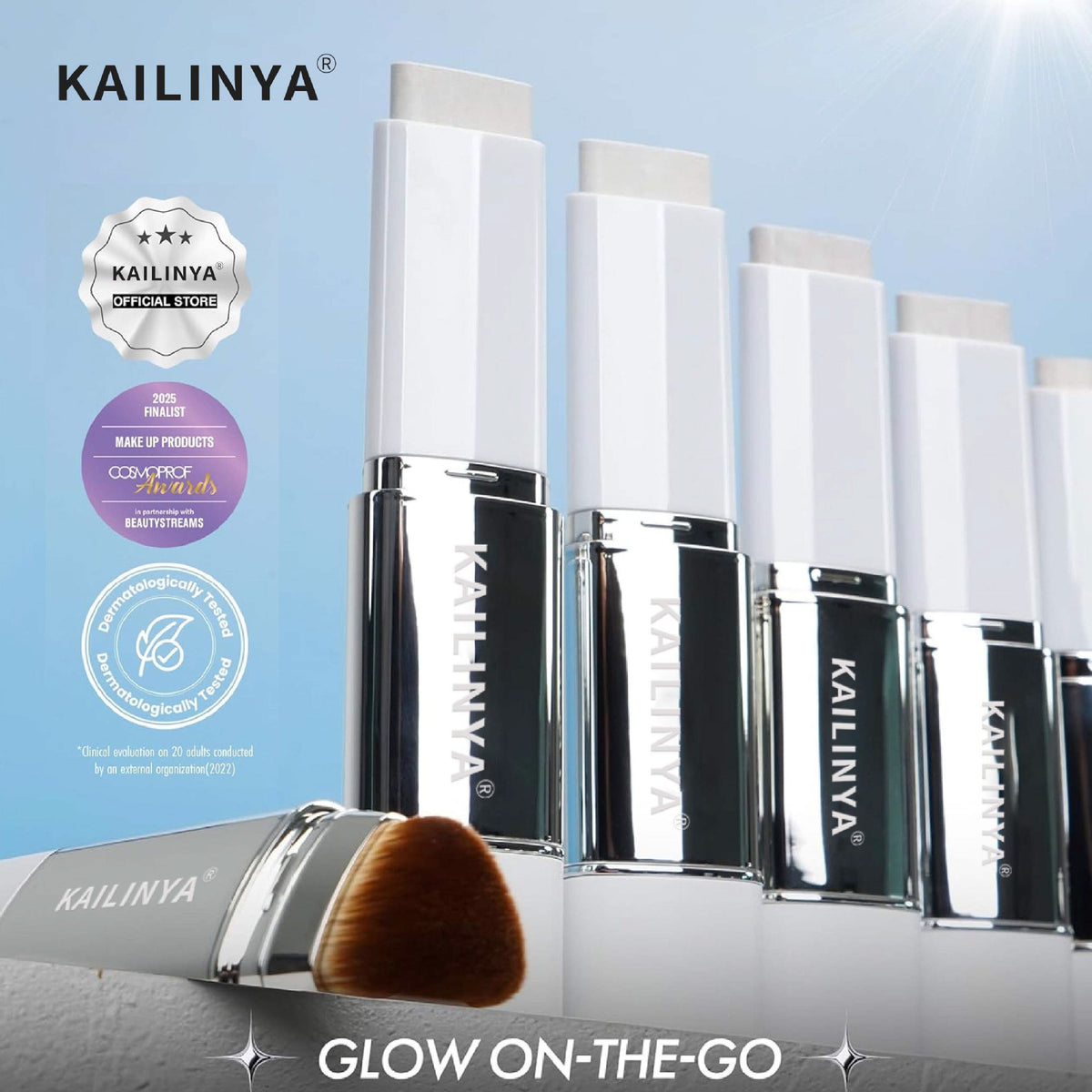 Color-Changing Dual-Ended Foundation Stick