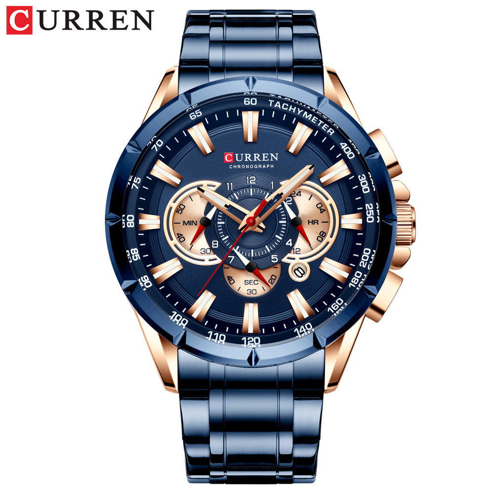 Curren Men's Calendar Quartz Watch