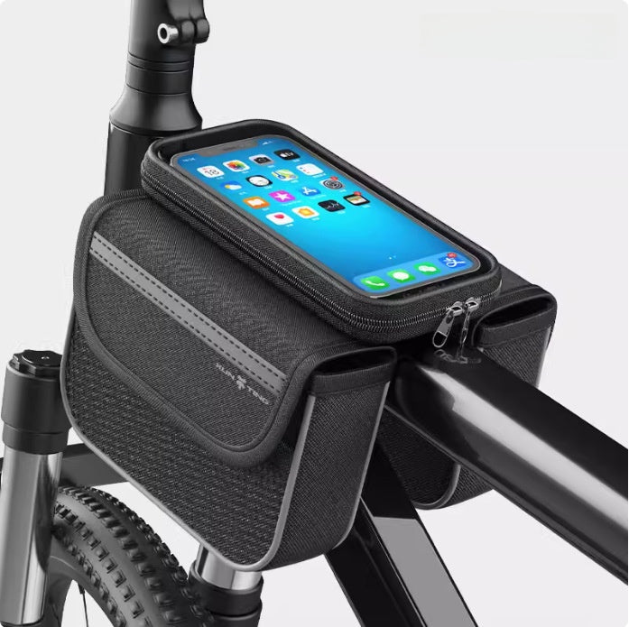 Waterproof Bicycle Handlebar Phone Bag – 2.5L