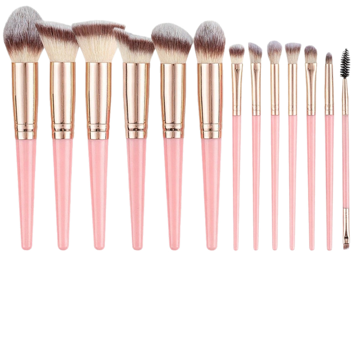 Makeup Brush Set with Cosmetic Bag