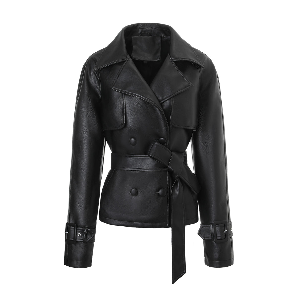 Women's PU Leather Biker Jacket