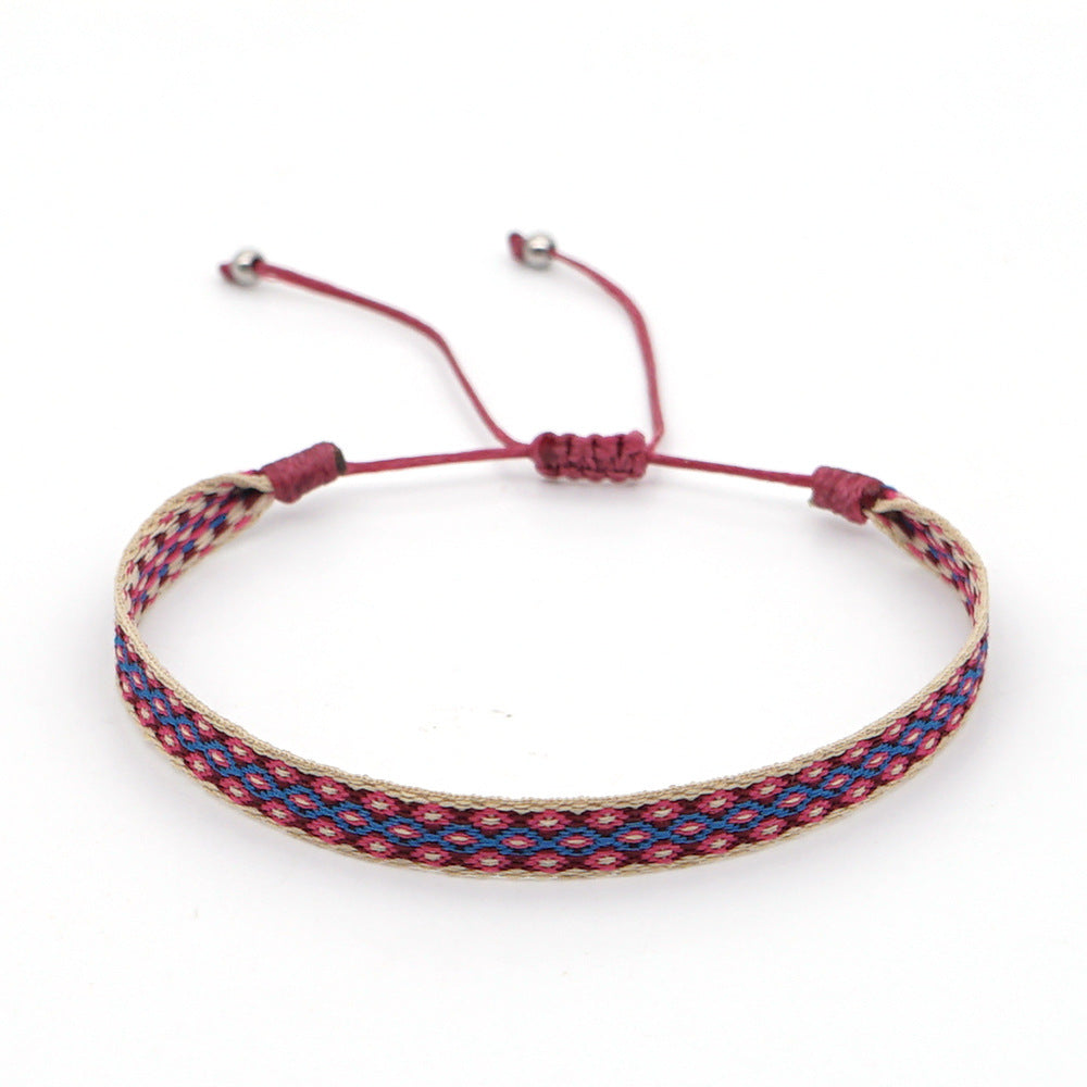 Bohemian Hand-Woven Bracelet