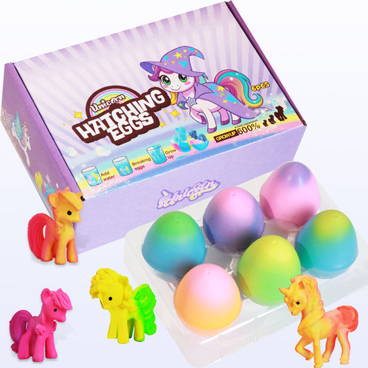 Unicorn Hatching Egg Toy for Kids