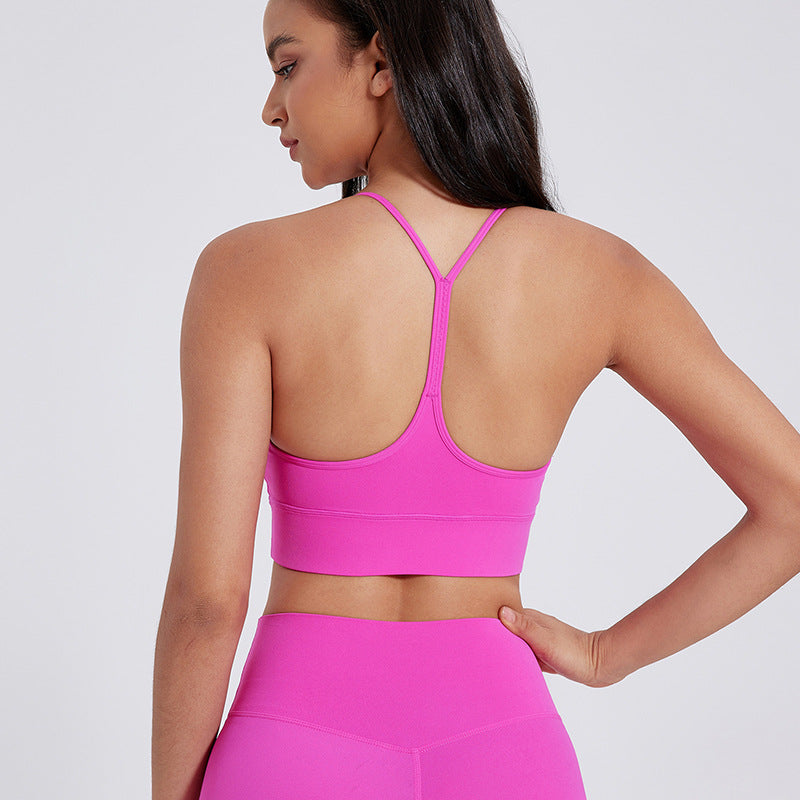 Seamless Y-Back Sports Bra