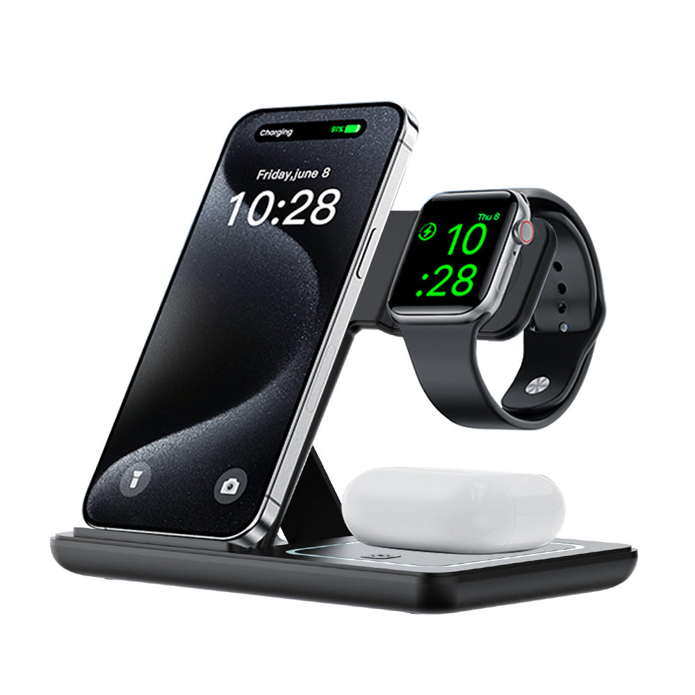 3-in-1 Foldable Wireless Charging Stand