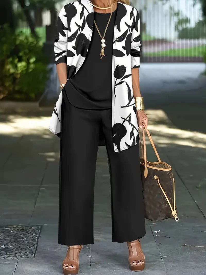Women's Casual Three-Piece Suit