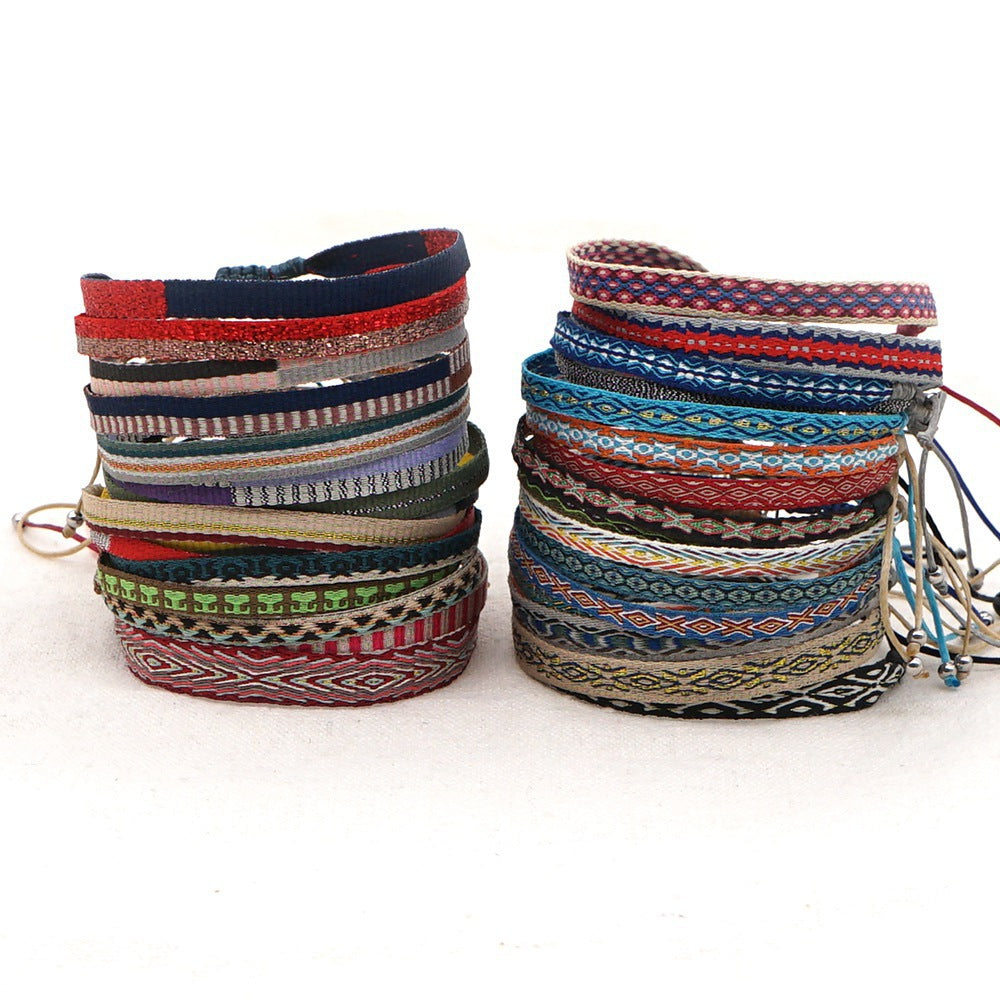 Bohemian Hand-Woven Bracelet