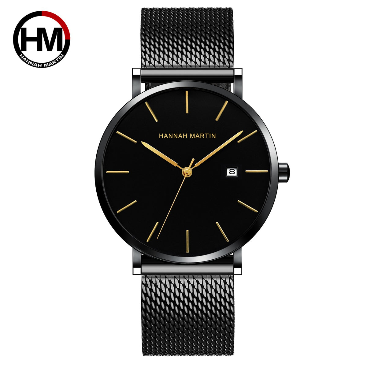 Mens Bauhaus Minimalist Waterproof Watch
