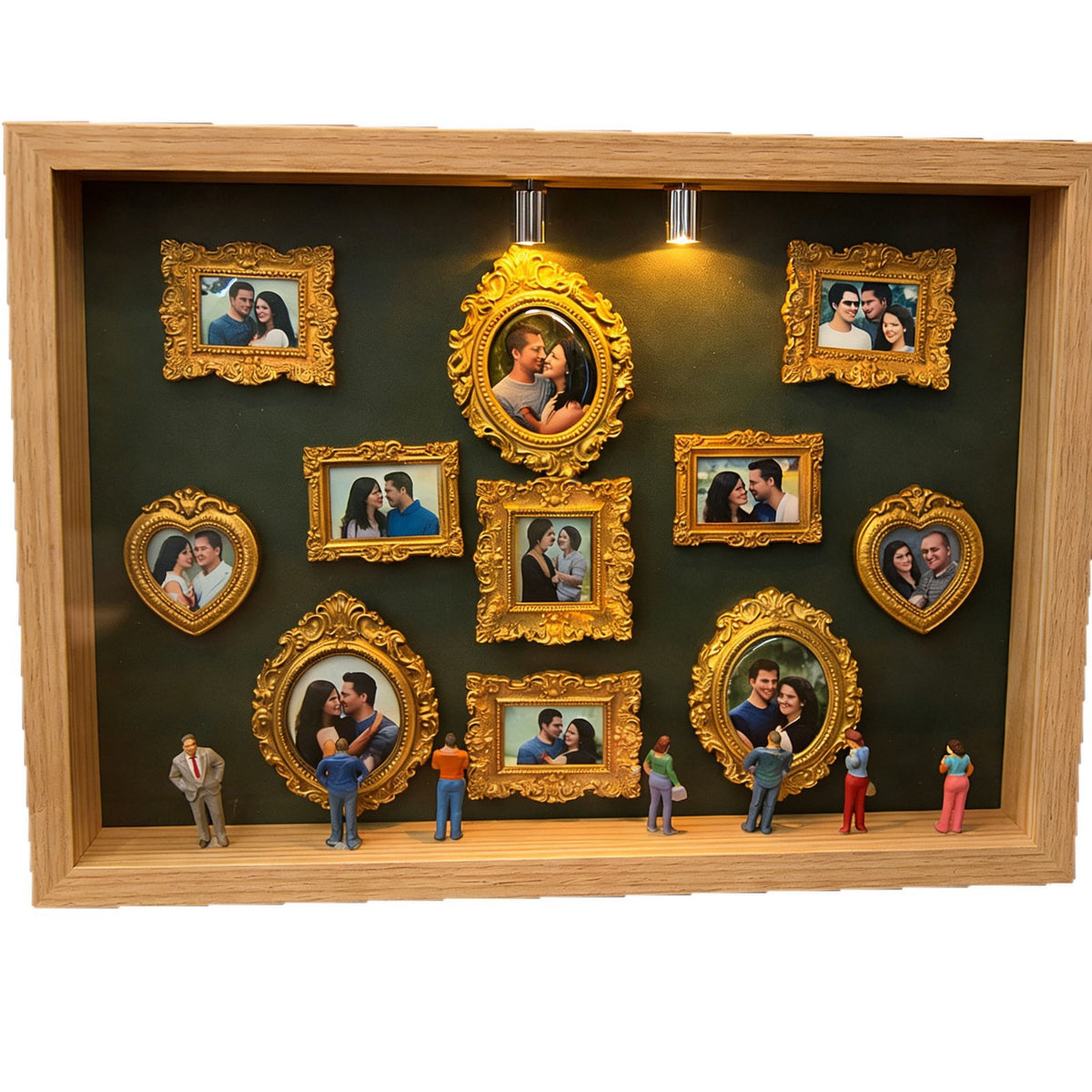 Vintage Mini Photo Frame Set