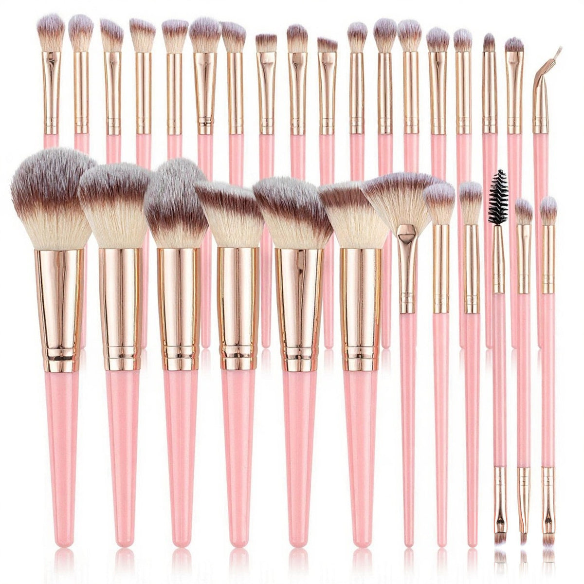 Makeup Brush Set with Cosmetic Bag