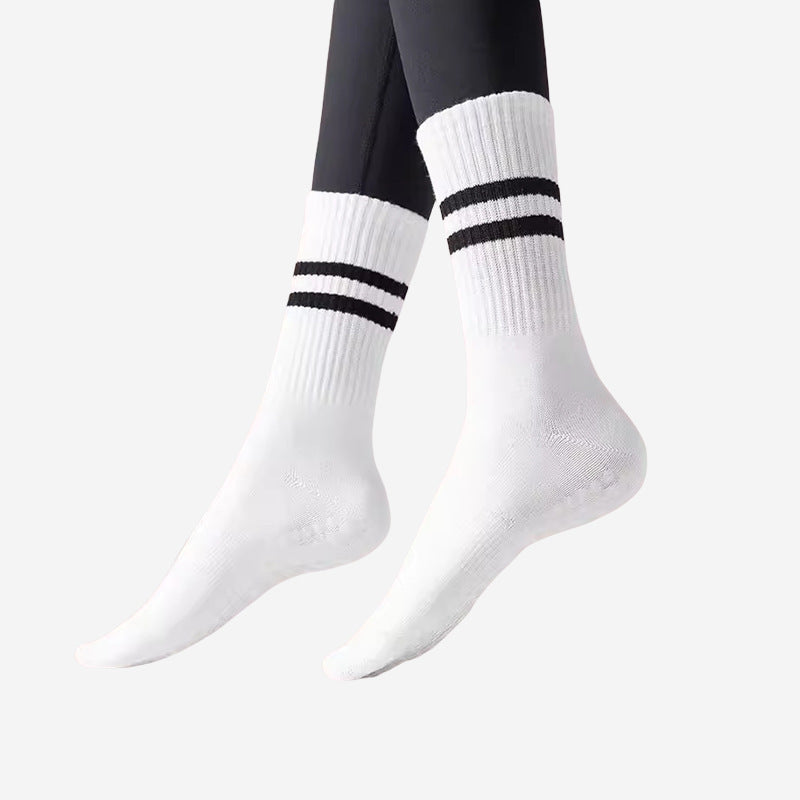 Women's Striped Non-Slip Yoga Socks