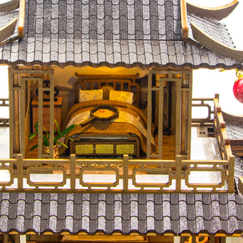 Wooden Puzzle Model