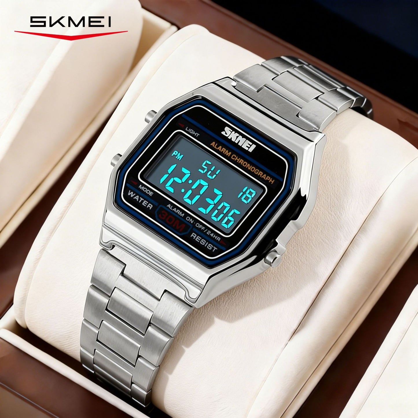 Multifunctional Digital Men's Watch
