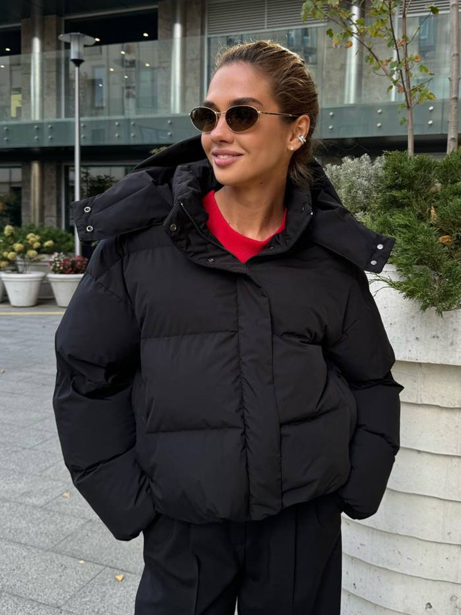 Women's Hooded Padded Jacket